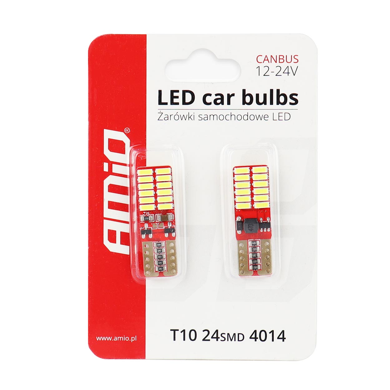 LED CANBUS T10 W5W izzó kompakt méretekkel