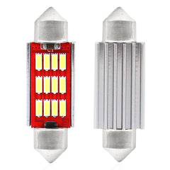 39 mm-es LED szofita izzó CANBUS rendszerrel és 12 db SMD LED-del