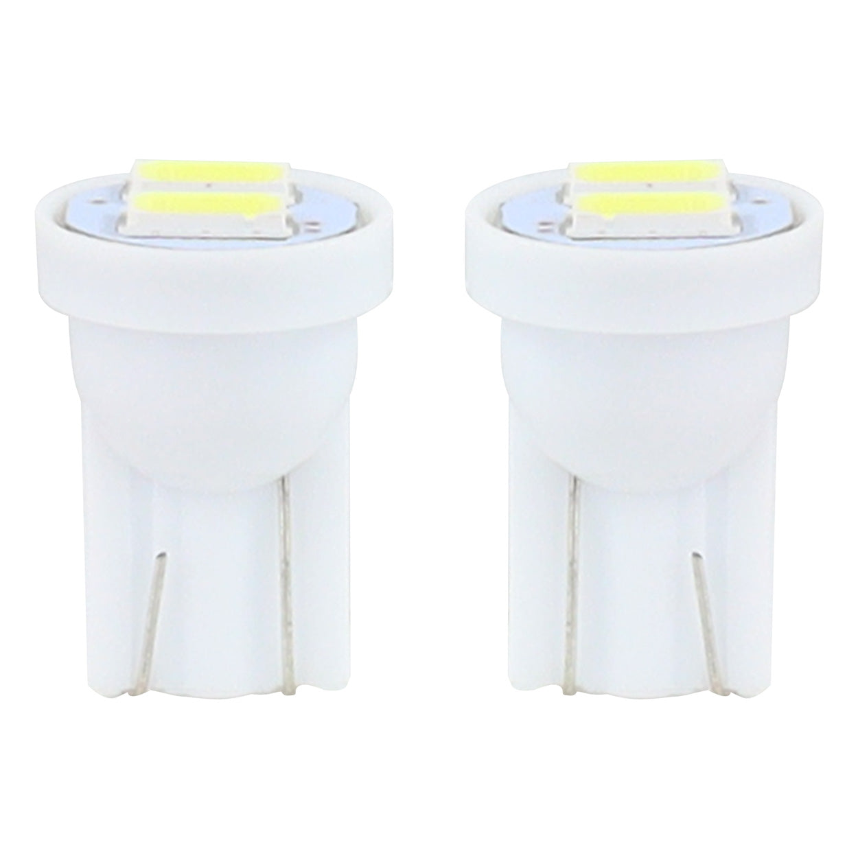 T10 W5W LED izzó 2 db SMD 5730 diódával