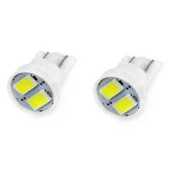 T10 W5W LED izzó 2 db SMD 5730 diódával