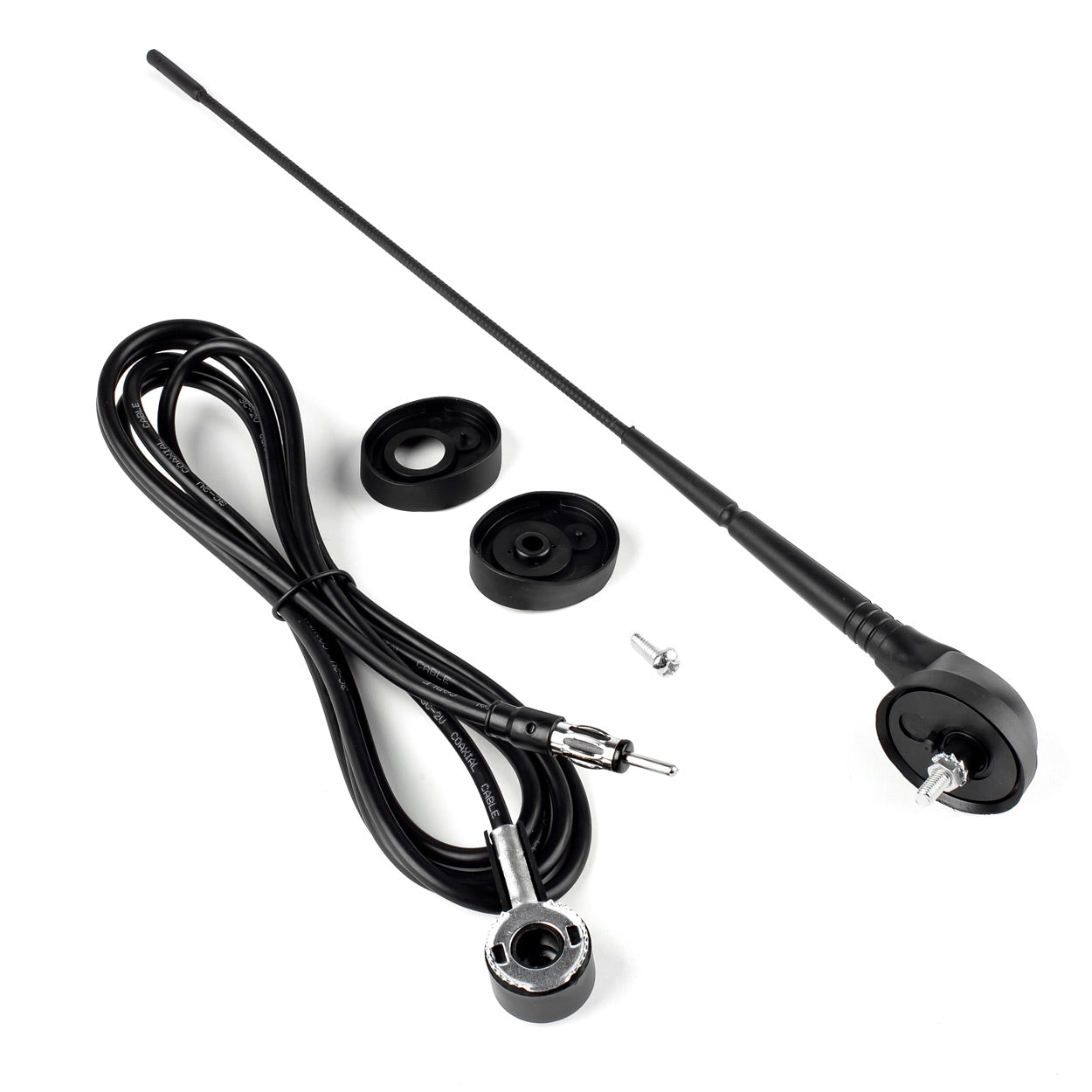 Rugalmas, 40 cm-es autóantenna