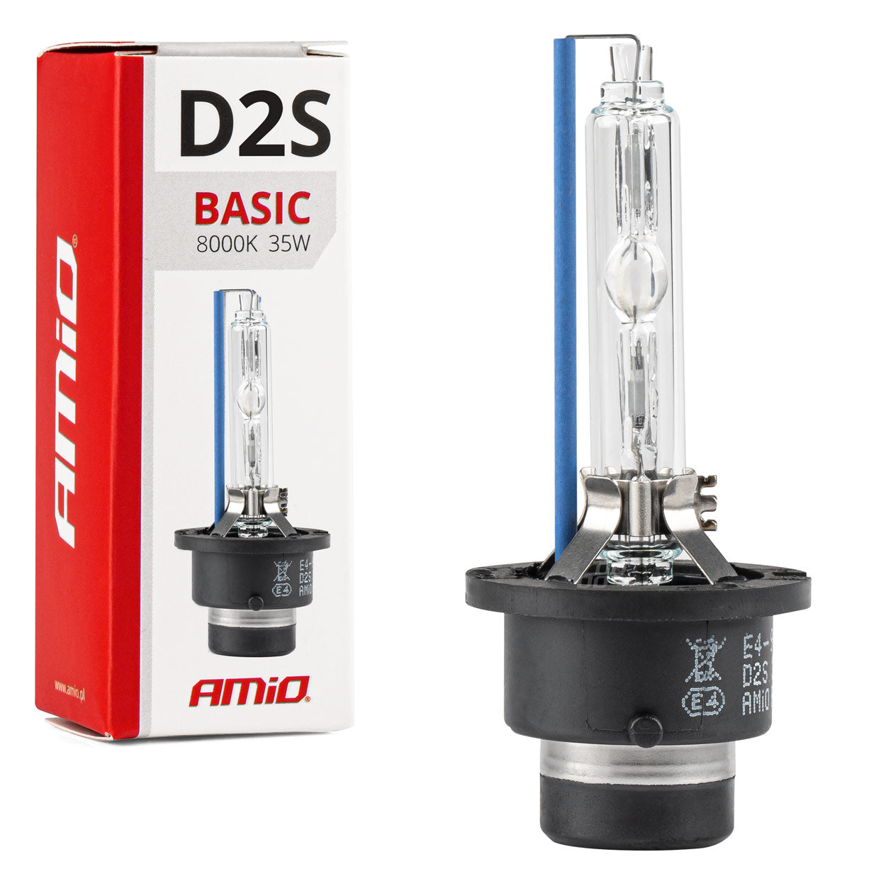D2S xenon izzó 8000K fényszínnel