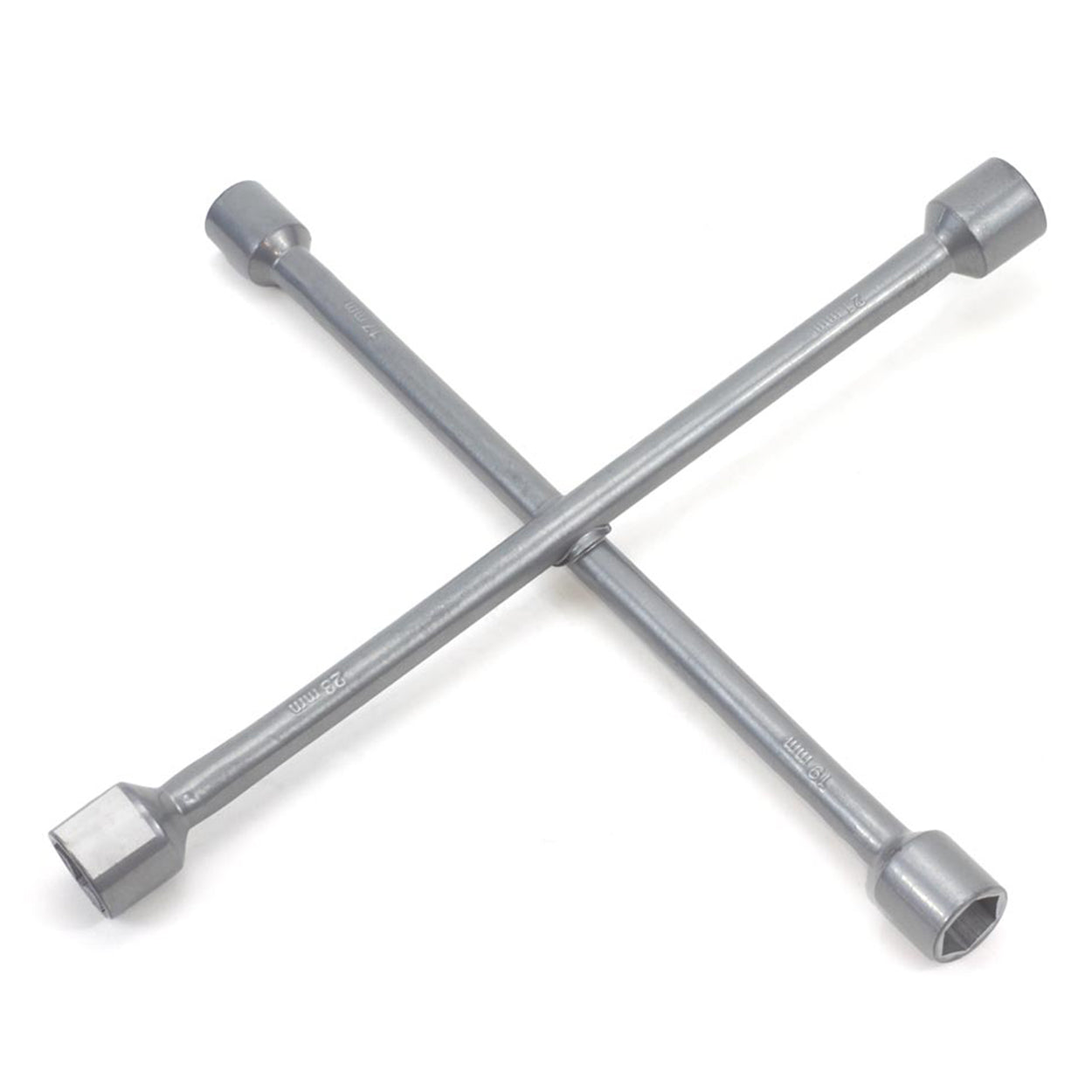 Keresztkulcs 17, 19, 21 és 23 mm-es dugófejekkel
