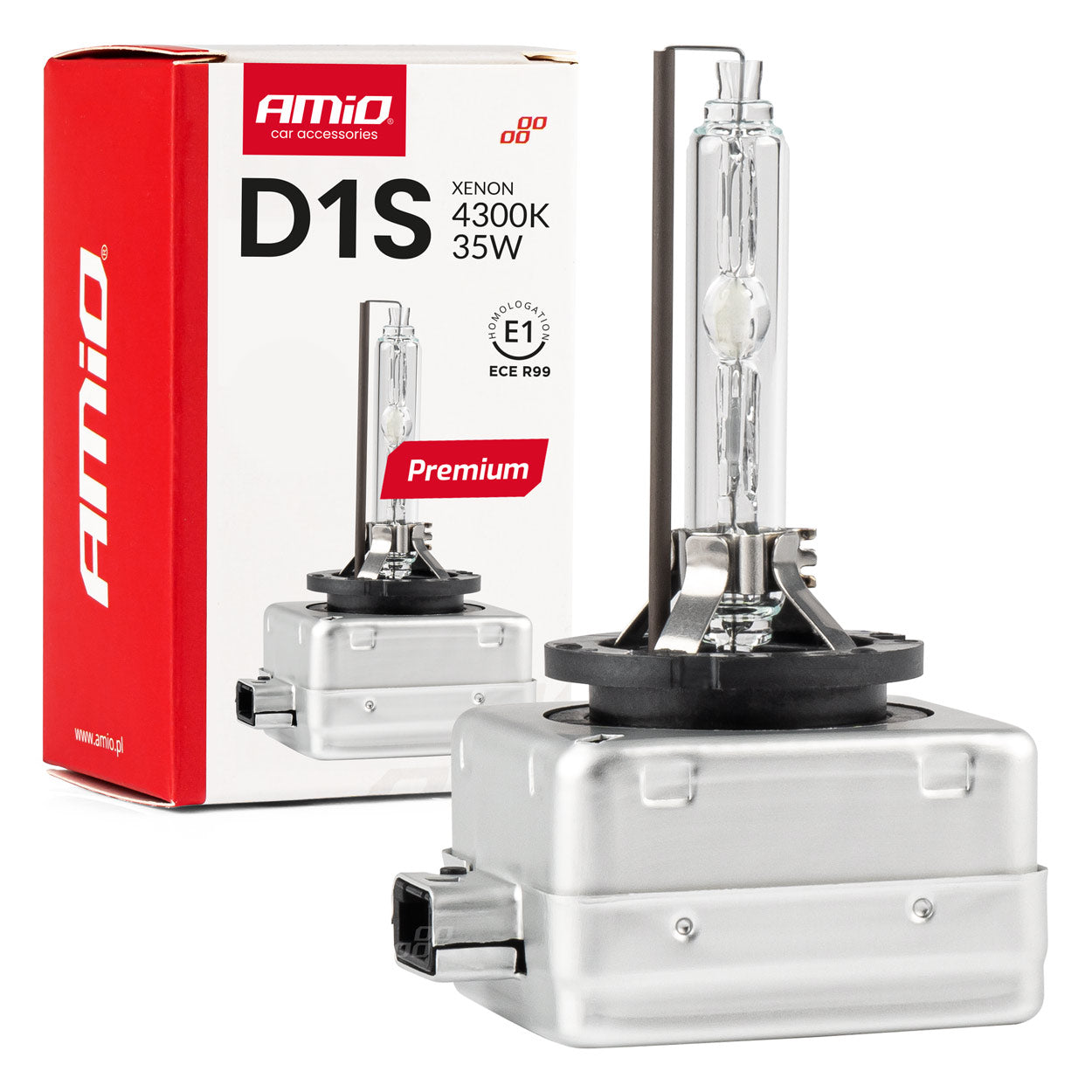 D1S xenon izzó 4300K színhőmérséklettel