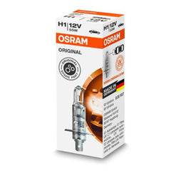 Osram H1 halogén izzó 12 V 55 W teljesítménnyel, P14,5s foglalattal