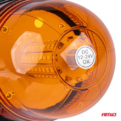 W09M LED figyelmeztető villogó oldalnézetből