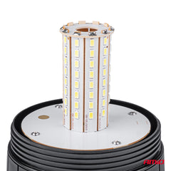 W09M LED figyelmeztető villogó szerelési részletekkel