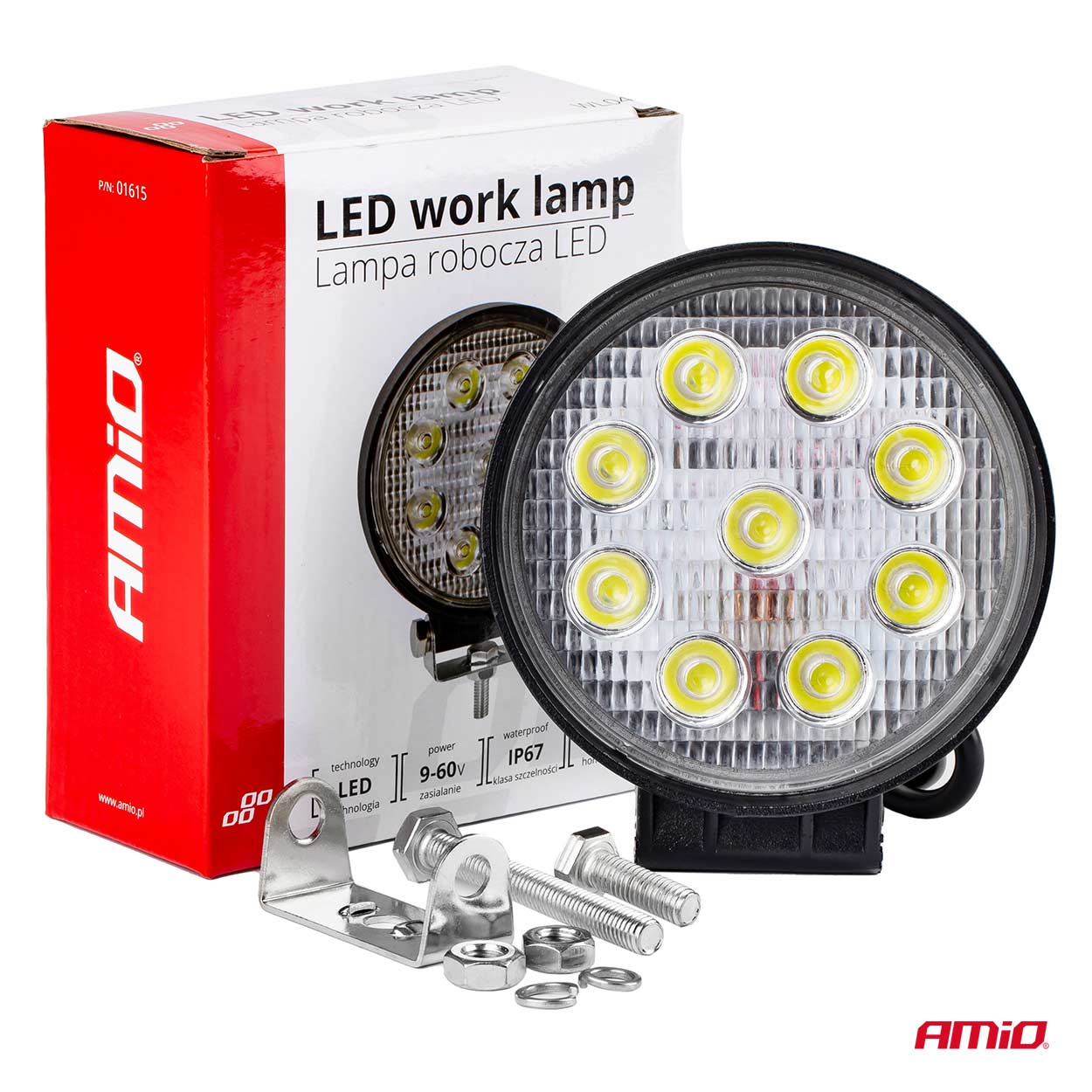 AWL04 munkalámpa 9 LED-del