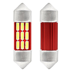 31 mm-es LED CANBUS szofita izzó 12 LED diódával