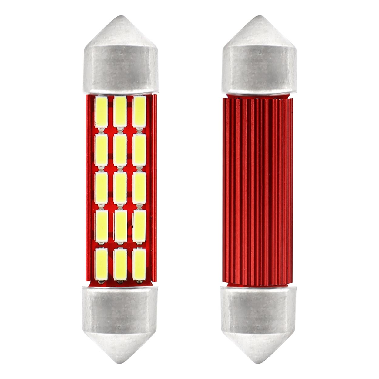 CANBUS LED szofita izzó 41 mm fehér fénnyel