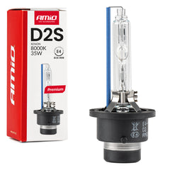 D2S xenon izzó 8000 K fényhőmérséklettel
