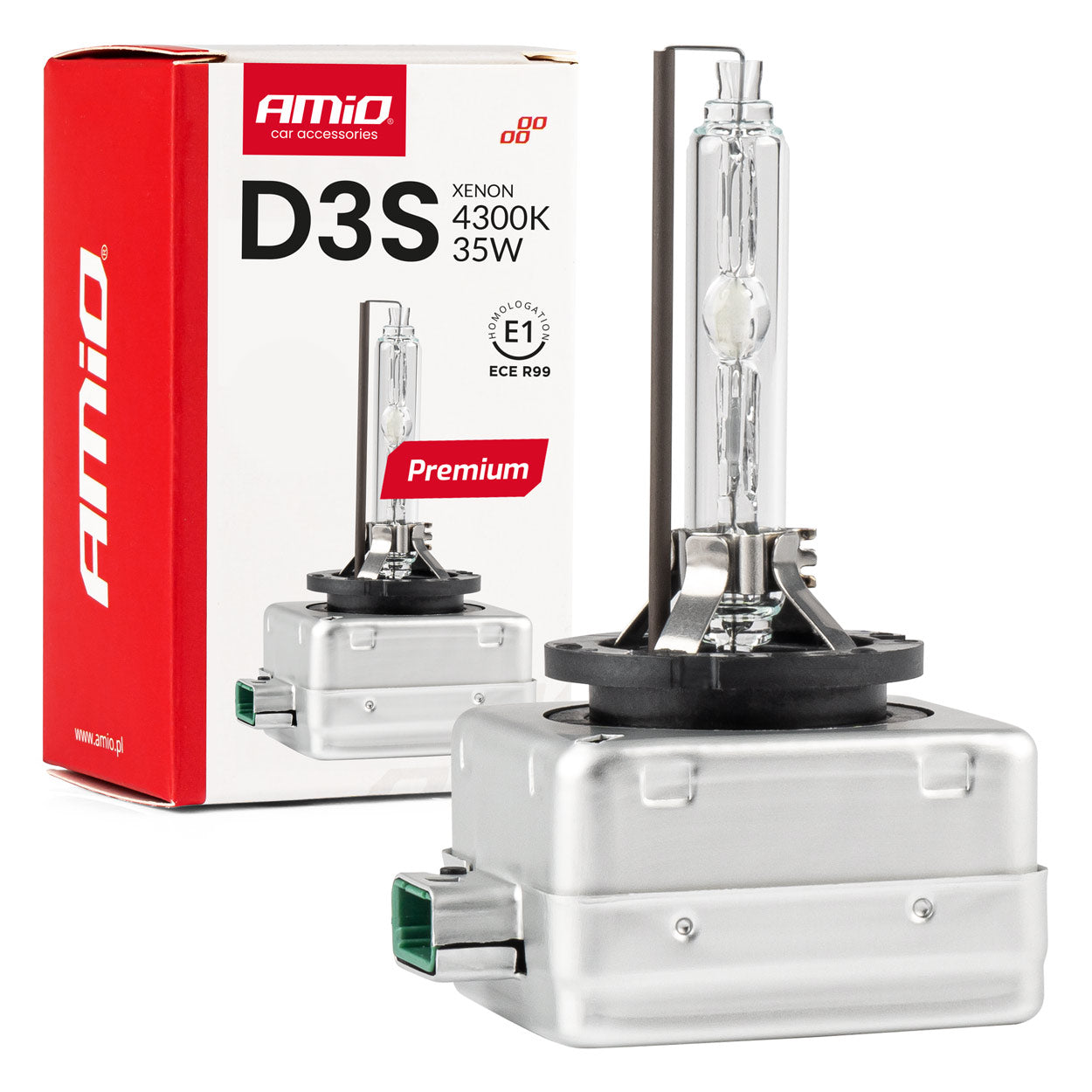 D3S xenon izzó 4300K színhőmérséklettel