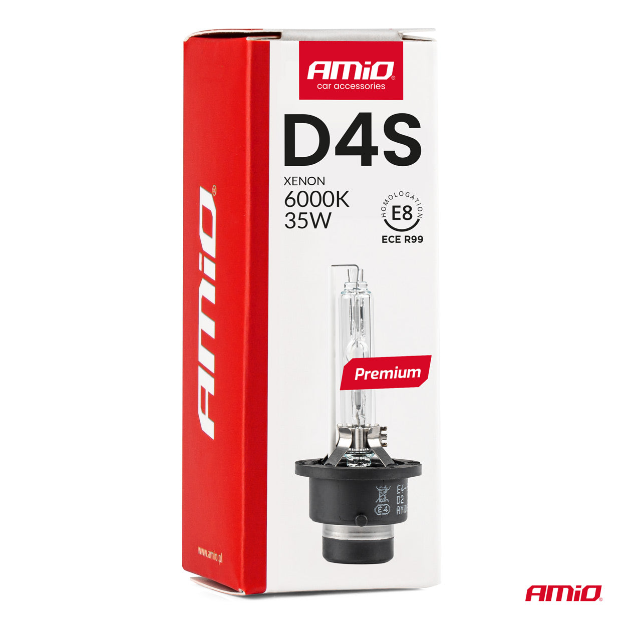 D4S xenon izzó 35 W teljesítménnyel és 12 V feszültséggel