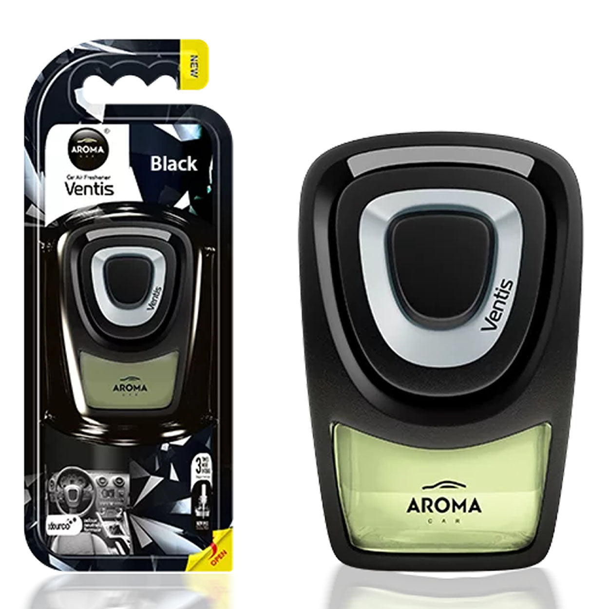 Aroma Car Ventis Black autóillatosító a szellőzőrácshoz