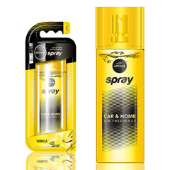 Aroma Car autóillatosító vaníliaillattal, 50 ml-es spraypalackban
