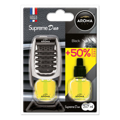 Supreme Duo Black autóillatosító szellőzőrácsra