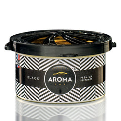Aroma Car Prestige Organic Black autóillatosító fekete dobozban