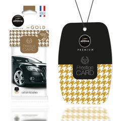 Aroma Prestige Card Gold függő autós légfrissítő