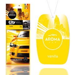 Aroma Car City Card autóillatosító vanília illattal