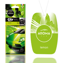AROMA CAR CITY CARD Lemon autóillatosító