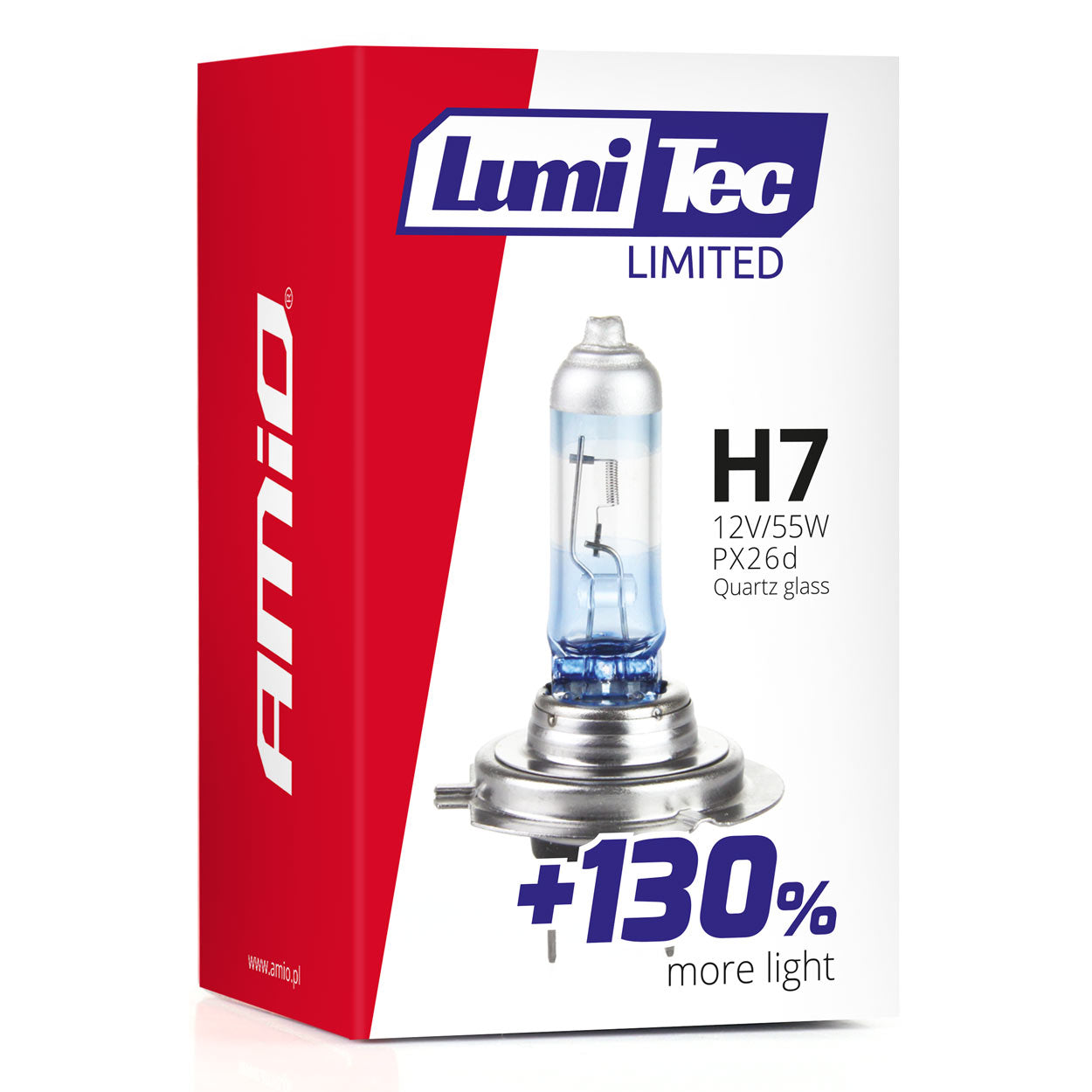 LumiTec Limited H7 halogén izzó 4300K fénnyel