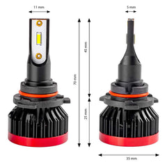 LED fényszóró izzók HB4 9006 foglalathoz