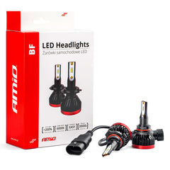 HB4 9006 LED fényszórók 6000K színhőmérséklettel