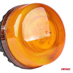 Narancssárga LED-es figyelmeztető lámpa 12–24 V-hoz