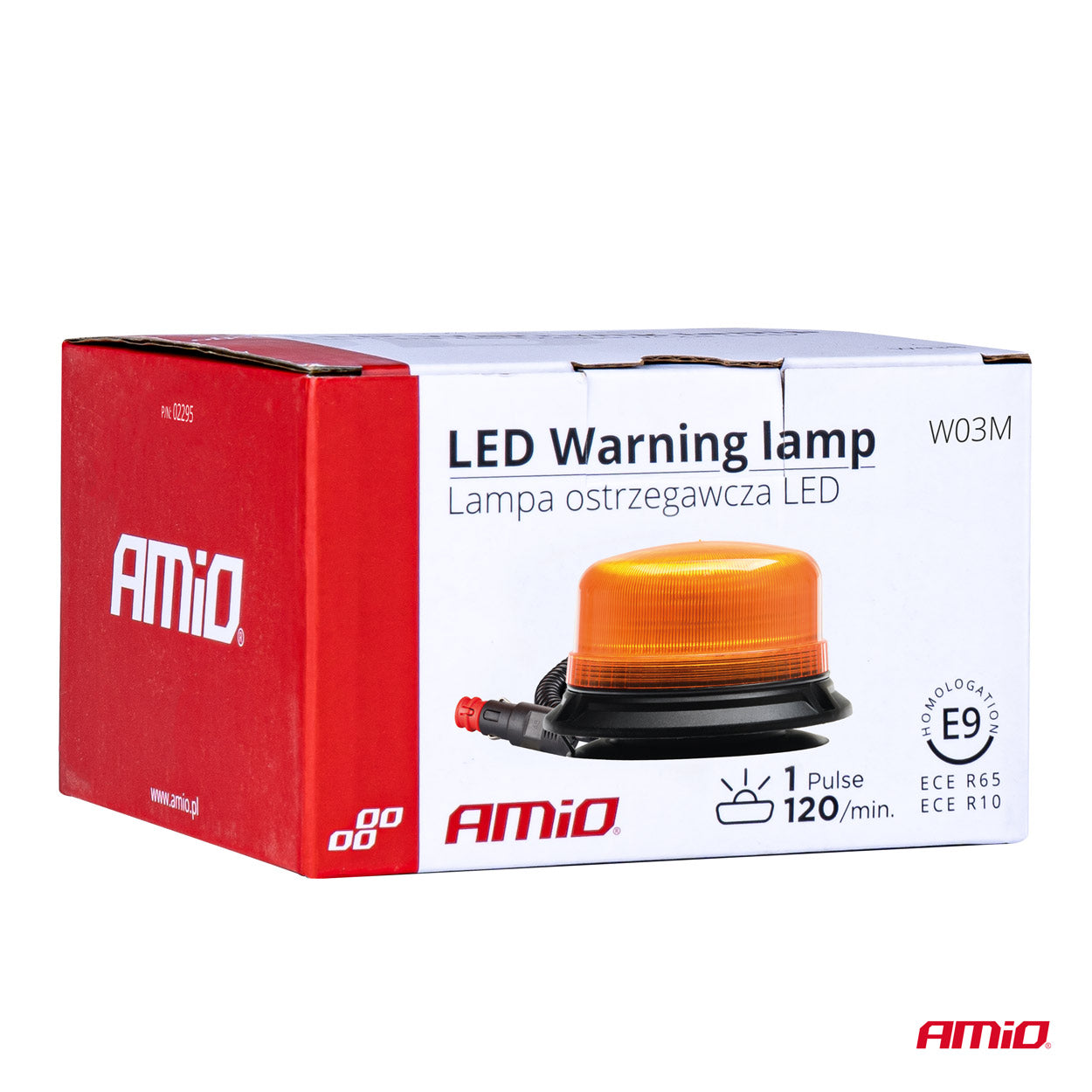 W03M figyelmeztető lámpa 36 LED-del