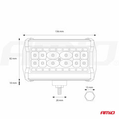Arbejdslampe AWL09 produktfoto