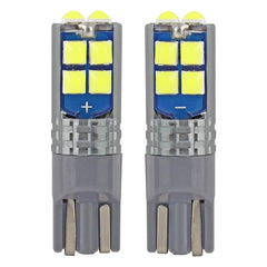 LED CANBUS W5W izzó 10 db SMD 3030 LED-del