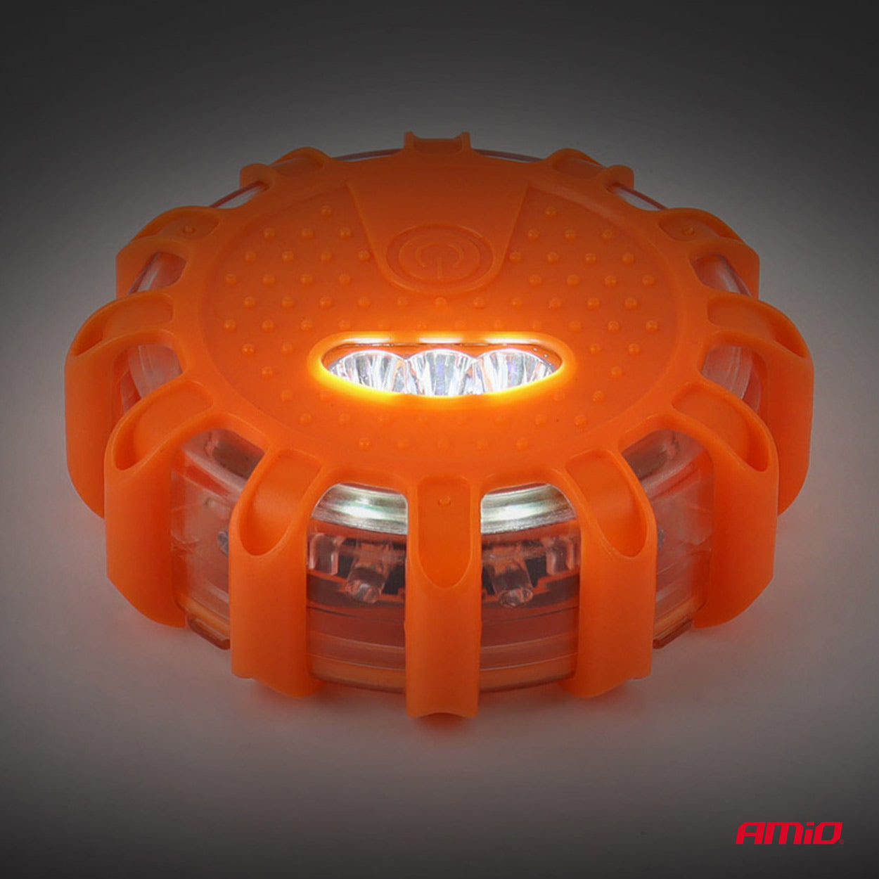 Orange LED-advarselslampe