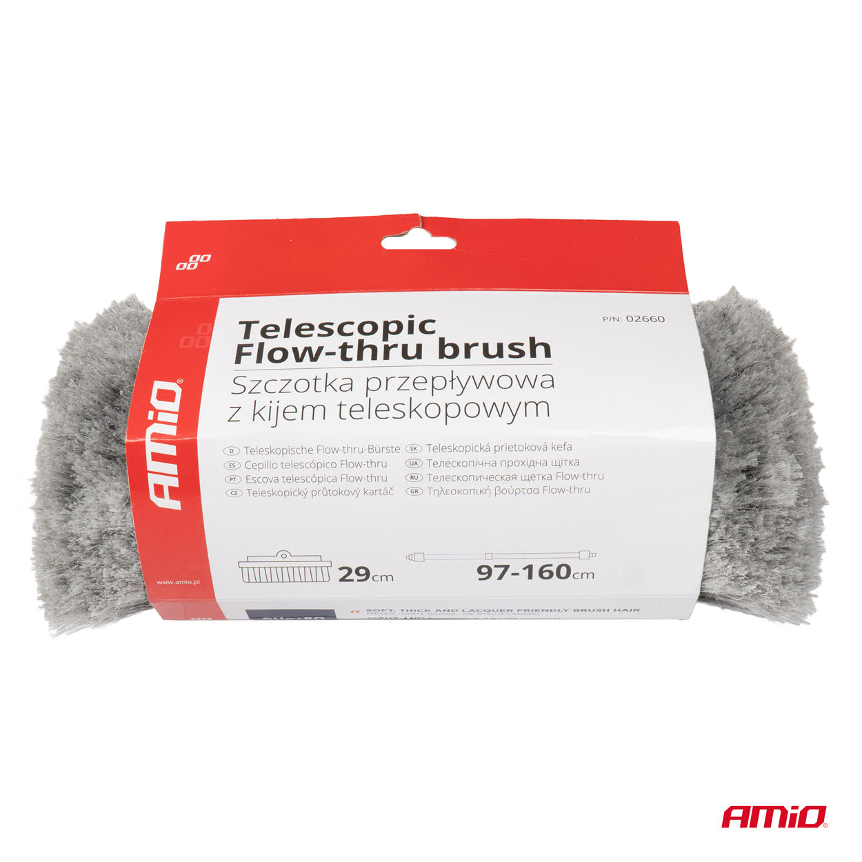 Teleszkópos tisztítókefe állítható nyéllel