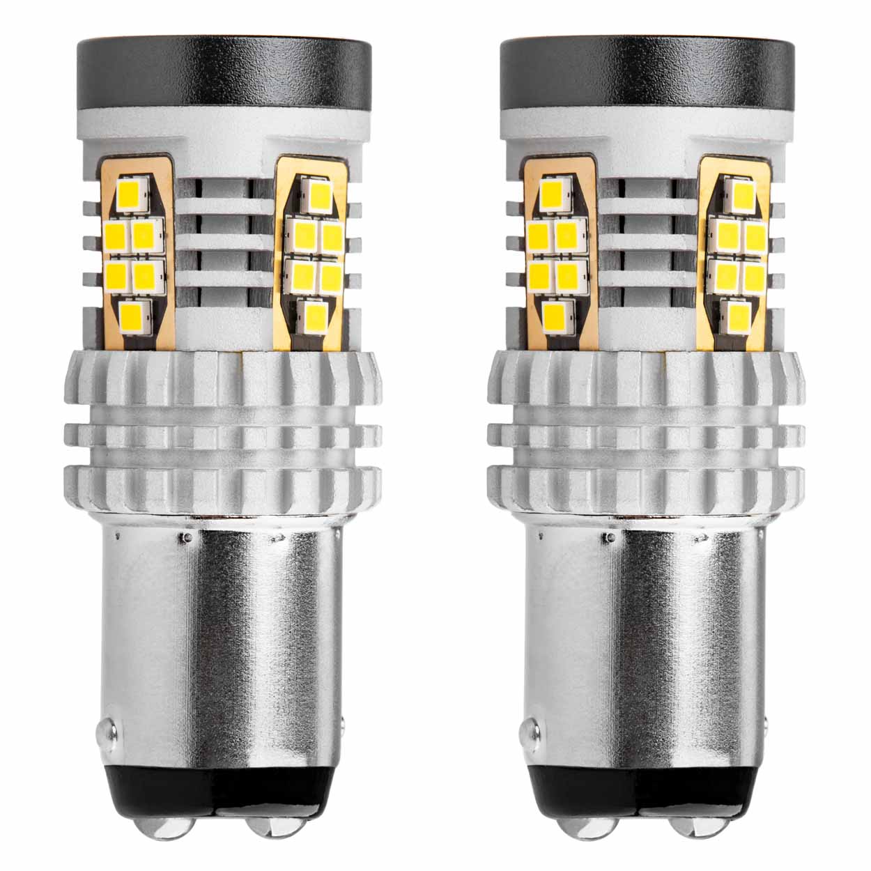 LED-pære med BAY15D P21/5W-sokkel og 24 SMD