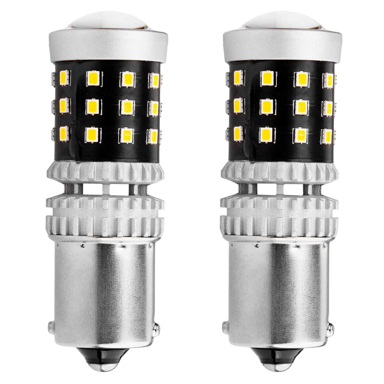 LED izzó CANBUS-szal, 39 SMD LED-del és BA15S/P21W foglalattal