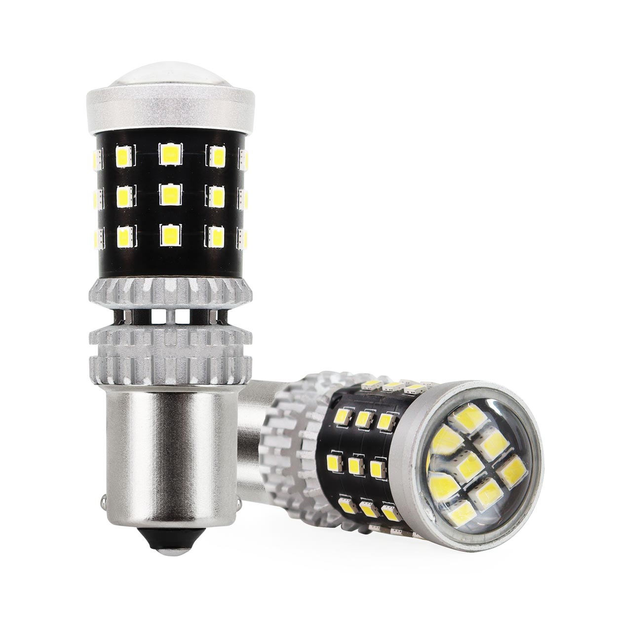 Fehér LED izzó 39 SMD LED-del, 12/24V-hoz