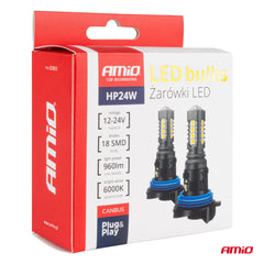 Készlet két darab HP24W LED izzóval