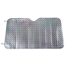 Foldbar solskærm til forrude 130 x 60 cm