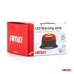 LED-advarselslampe W213B med R65 og R10-godkendelse