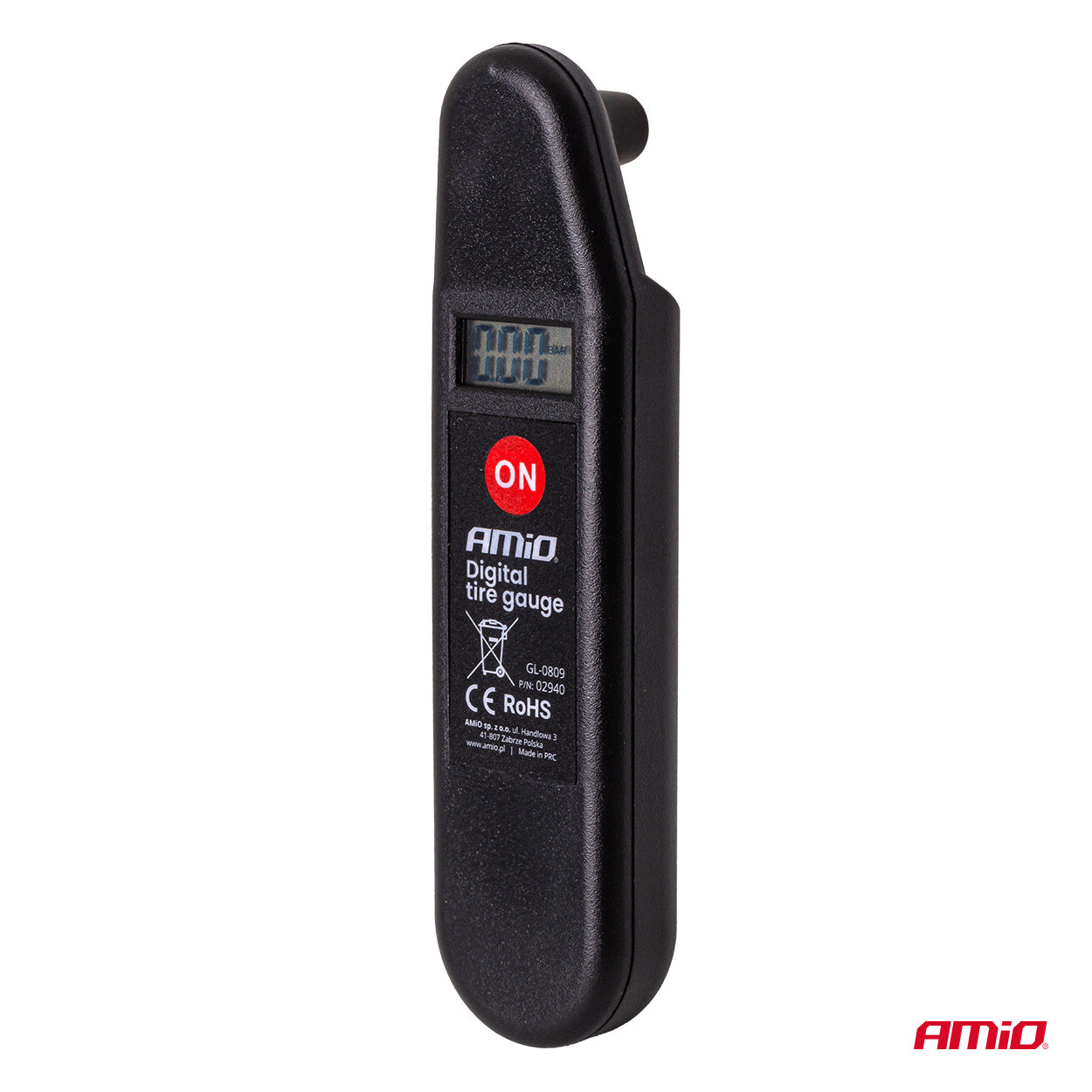 Guminyomásmérő 10 bar és 150 psi méréstartománnyal
