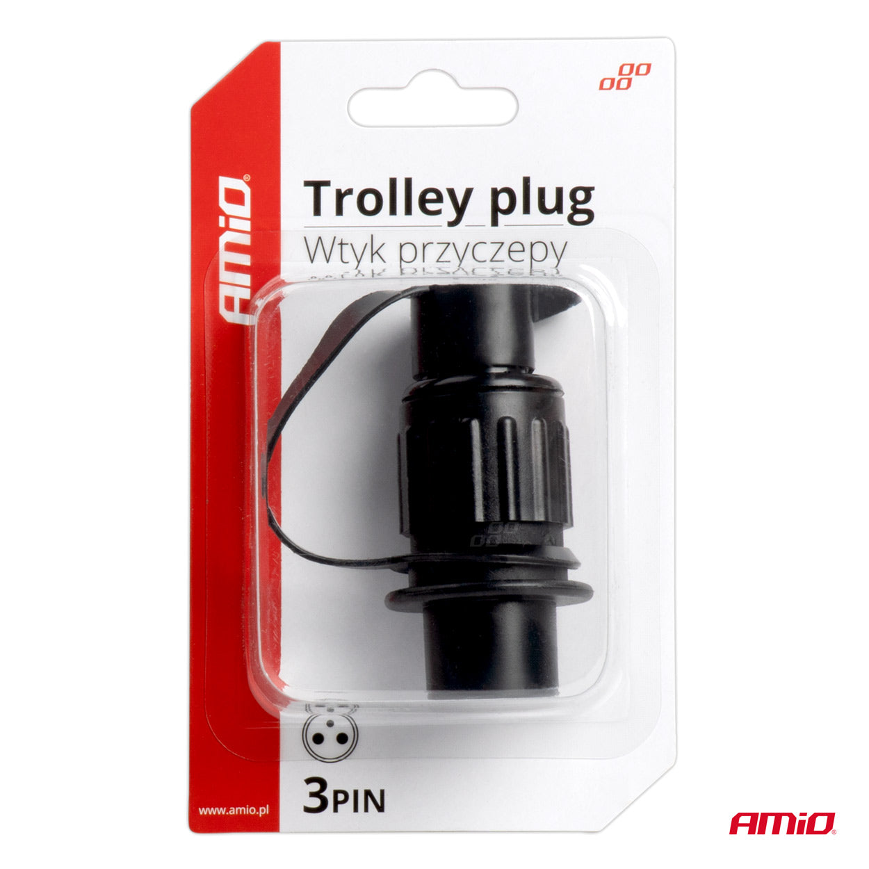 3-polet trailerstik til traktorer og trailere