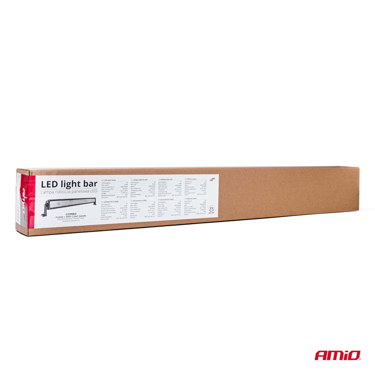 LED-arbejdslygte med diffust lys og spotlight