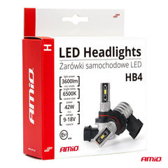 HB4 9006 LED-pæresæt