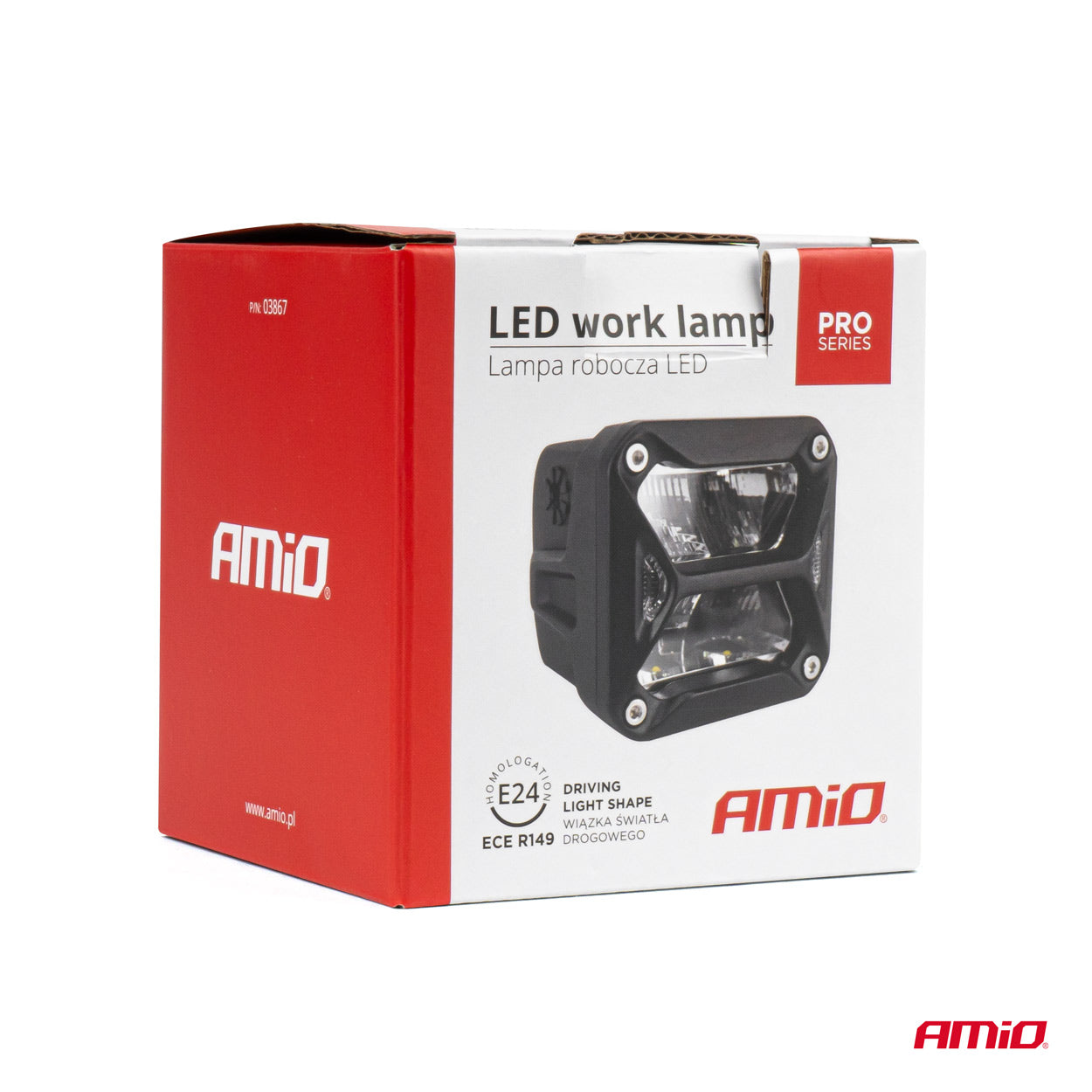 LED fjernlys PRO Series med IP67-tæthedsklasse