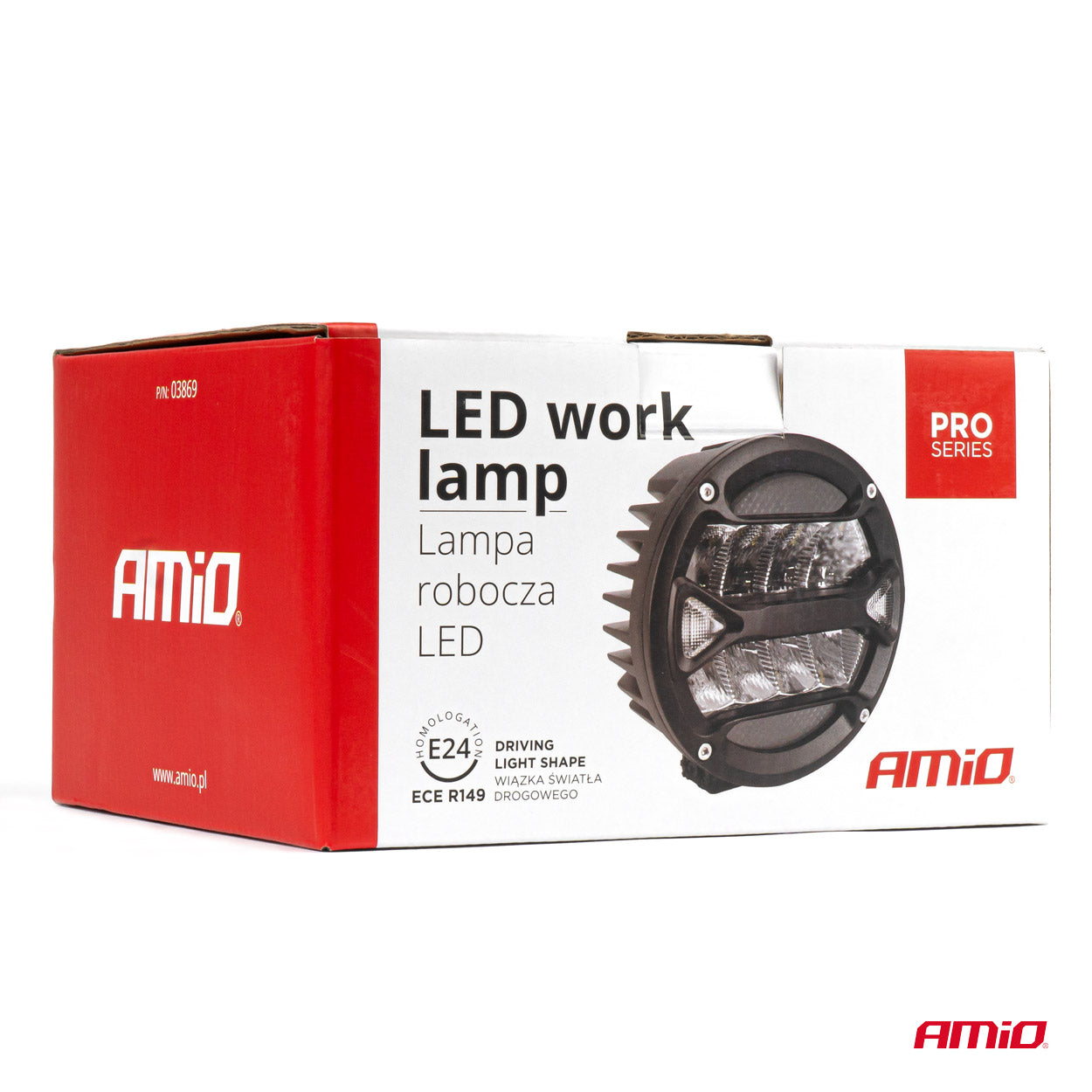 LED-fjernlys med 6000 K hvidt lys