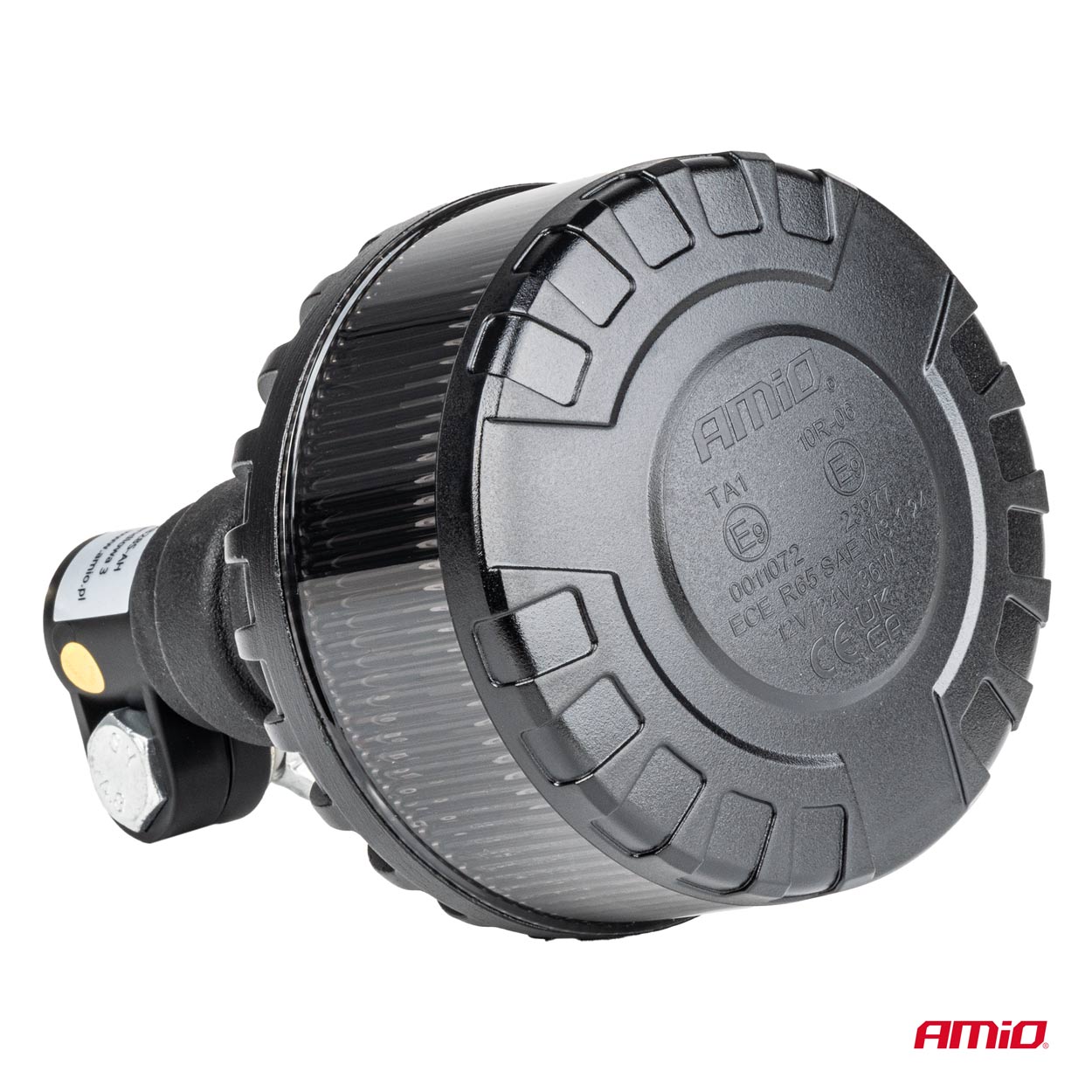 LED-advarselslampe W28P set fra siden