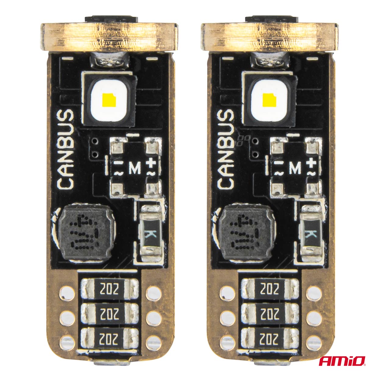 LED T10 W5W-pære til 12/24V