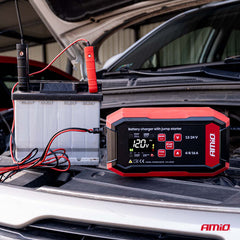 Batterilader til AGM-, GEL- og LiFePO4-batterier