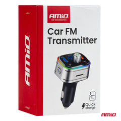FM-sender med USB-C-opladning til bilen