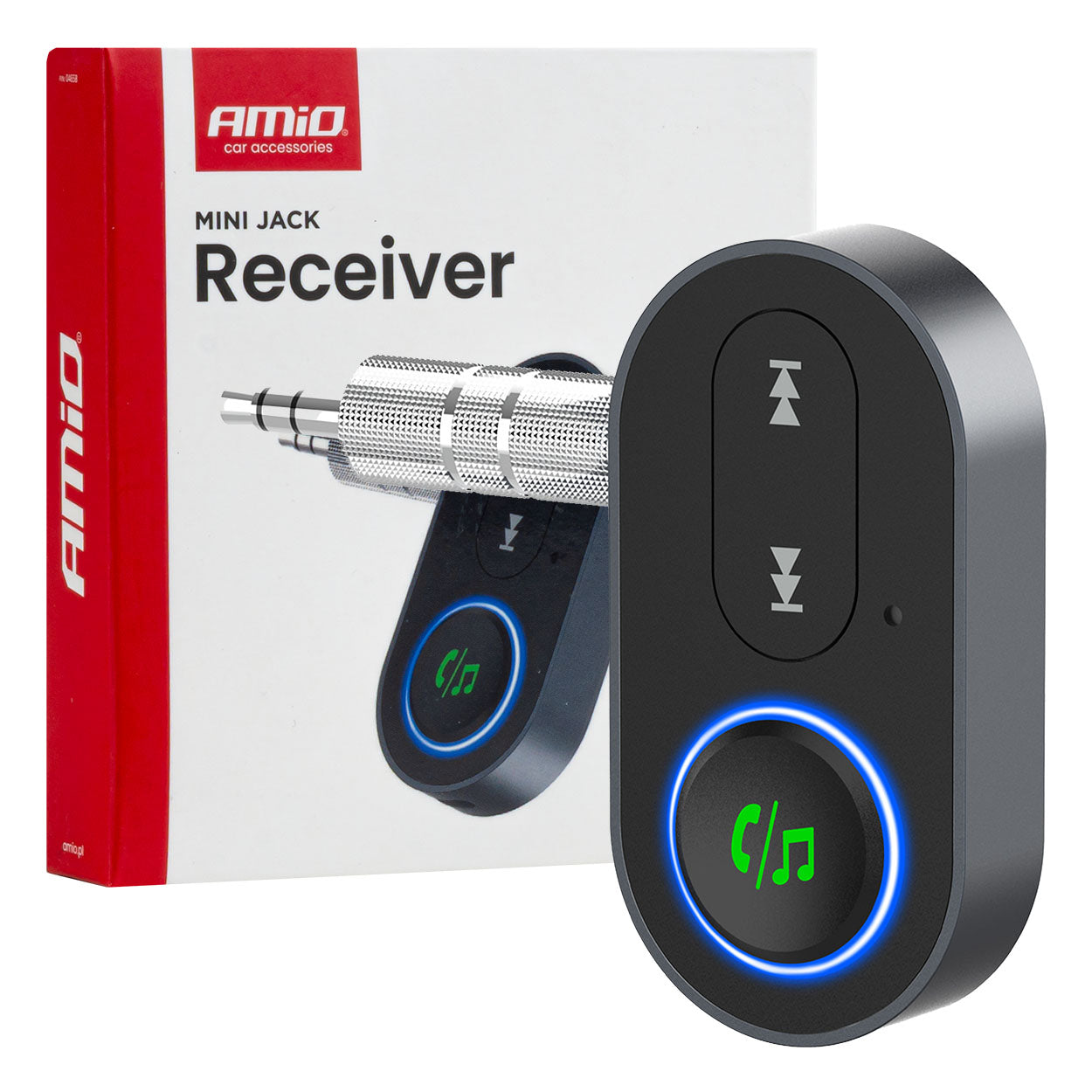 Bluetooth AUX-modtager med 3,5 mm mini jack